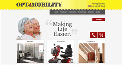 Desktop Screenshot of opt4mobility.com